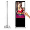 43 inch floor stand infared touch screen kiosk all in one pc pedestal display signage supplier
