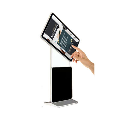 China touch screen kiosk stand touch screen kiosk  lcd display dual touch screen totem supplier