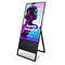 55 inch double use LCD indoor totem mirror display free CMS supplier