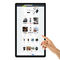 42 inch android system wall mount online photo edit touch screen digital signage lcd player supplier